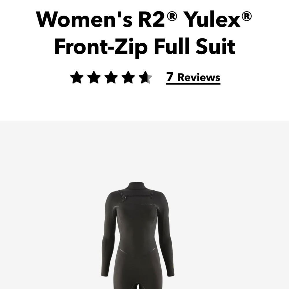 Women's R2 Front-Zip Full Wetsuit